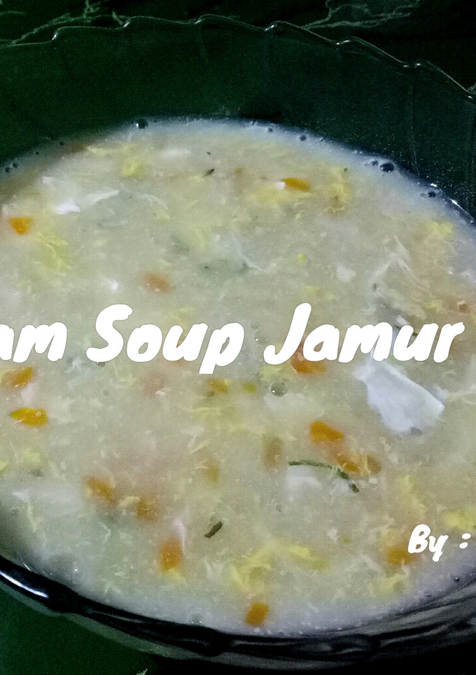 Foto resep Cream Soup (Jamur)