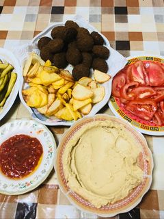 صورة لوصفة ساندويشات فلافل
