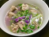 Canh sườn non khoai mỡ