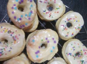 Una foto de Donas al horno
