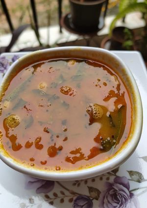 A picture of Methi dal.