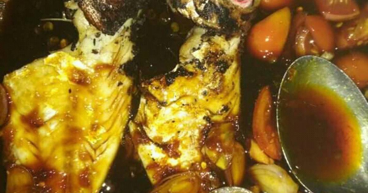 Resep Ikan Asap Moto Ombo Abangan Sambel Kecap Bumbu Sate Sederhana