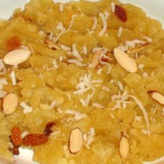A picture of Pineapple halwa.