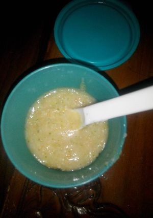 Foto resep Mpasi 6-7m+ bubur BroTaGung Brokoli Tahu Jagung (menu 4*)