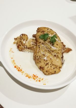 รูปของ สเต็กอกไก่ ซอสต้มข่า