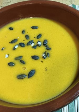 Foto principal de Crema de calabaza y nata