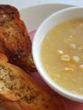 Garlic Butter Bread With Sweet Corn Dip