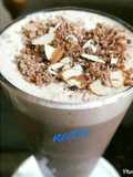 Chilled chocolate shake