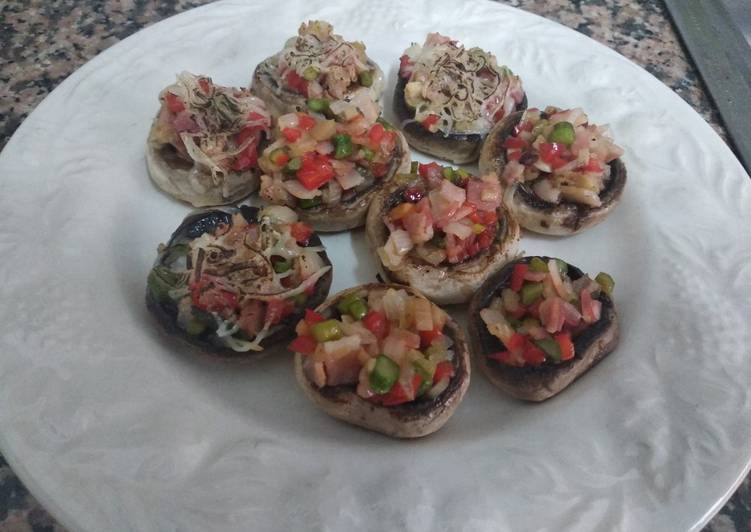 Champiñones rellenos