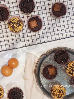 Foto resep Chocolate Custard Muffin ala Dan Lepard