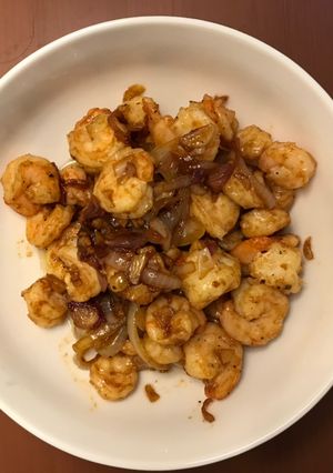 Foto resep Udang goreng saos mentega