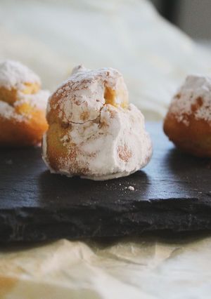 Una foto de Profiteroles
