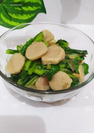 Foto resep 348. Tumis Sawi Bakso