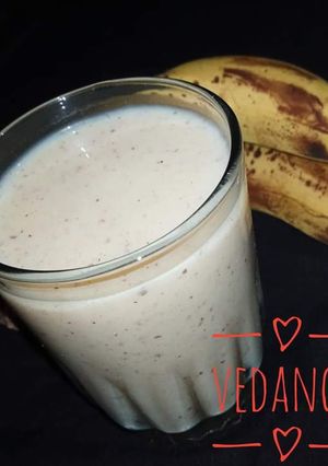 A picture of Banana Milkshake (Sugarfree).