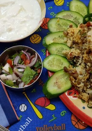 A picture of Masoor pulao.