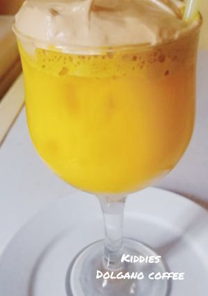 A picture of Kiddies Dalgona Coffee.