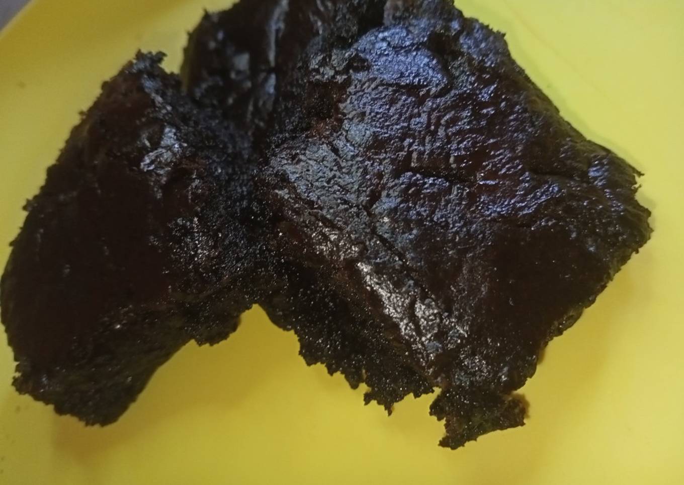 Chocolate Brownie Cake - Flourless and sugarless