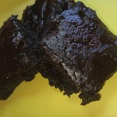 A picture of Chocolate Brownie Cake - Flourless and sugarless.