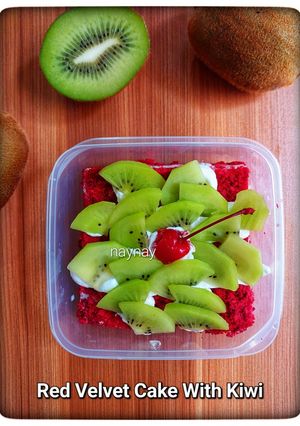 Foto resep Red Velvet With Kiwi