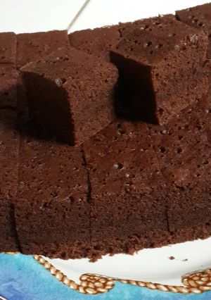 Foto resep brownies kukus dobel coklat