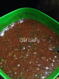 Una foto de Salsa ketchup, estilo LuisFy