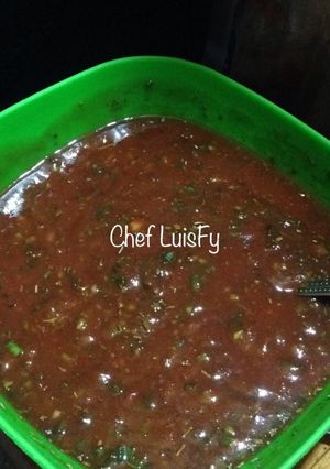 Una foto de Salsa ketchup, estilo LuisFy