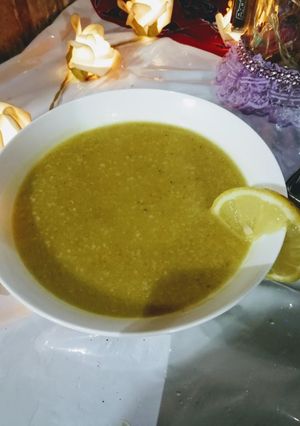 صورة لوصفة شوربة العدس بالخضار
