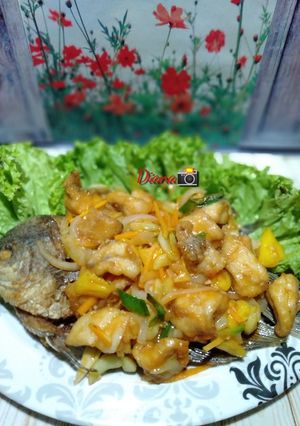 Foto resep Gurame asam manis