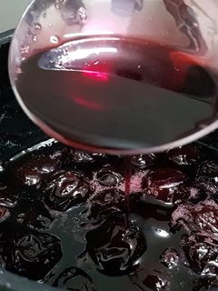 Hình của món Siro mận.