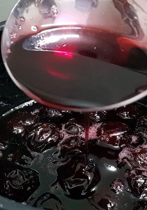 Hình của món Siro mận.