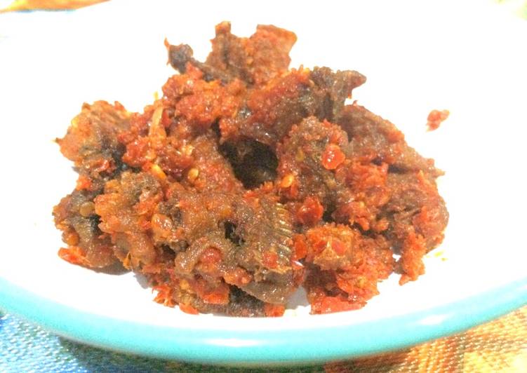 Resep masakan Belut Goreng Balado | Langkah Membuat Belut Goreng Balado Yang Enak Dan Mudah