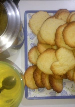 Una foto de Galletitas fáciles de limón y jengibre