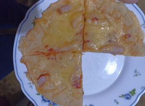 Фото Піца на сковороді🍕.