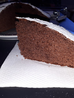 Una foto de Bizcocho de leche condensada y chocolate rápido