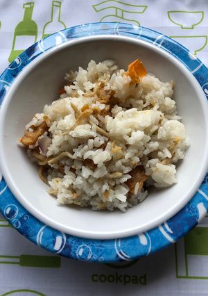 Foto resep Nasi Liwet Teri Tempe (Rice cooker)