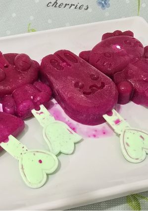 Foto resep Ice cream buah naga