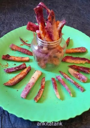 A picture of Purple Sweet potato chips.