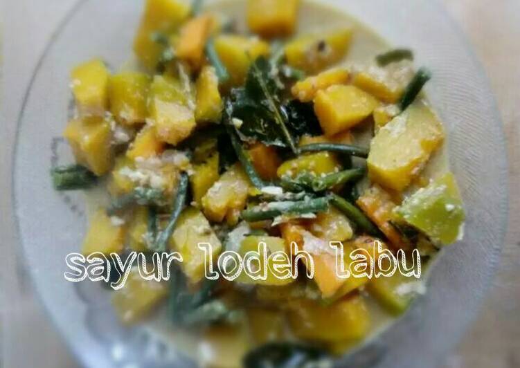 Resep Sayur Lodeh Labu Kuning Anti Gagal