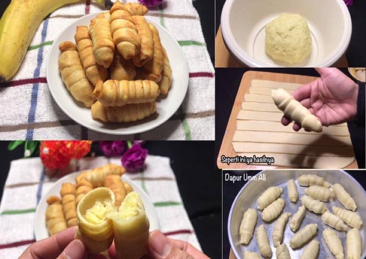 Cara Mudah Membuat Molen pisang/ pisang molen ala DAPUR UMM ALI Anti Gagal