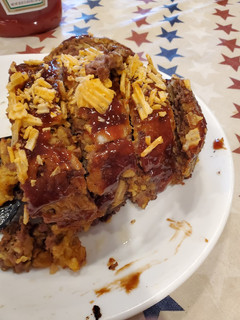 A picture of Cheddar Chip Meatloaf.