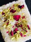 Rose coconut Halwa
