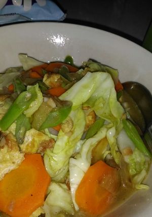 Foto resep Capcay telur