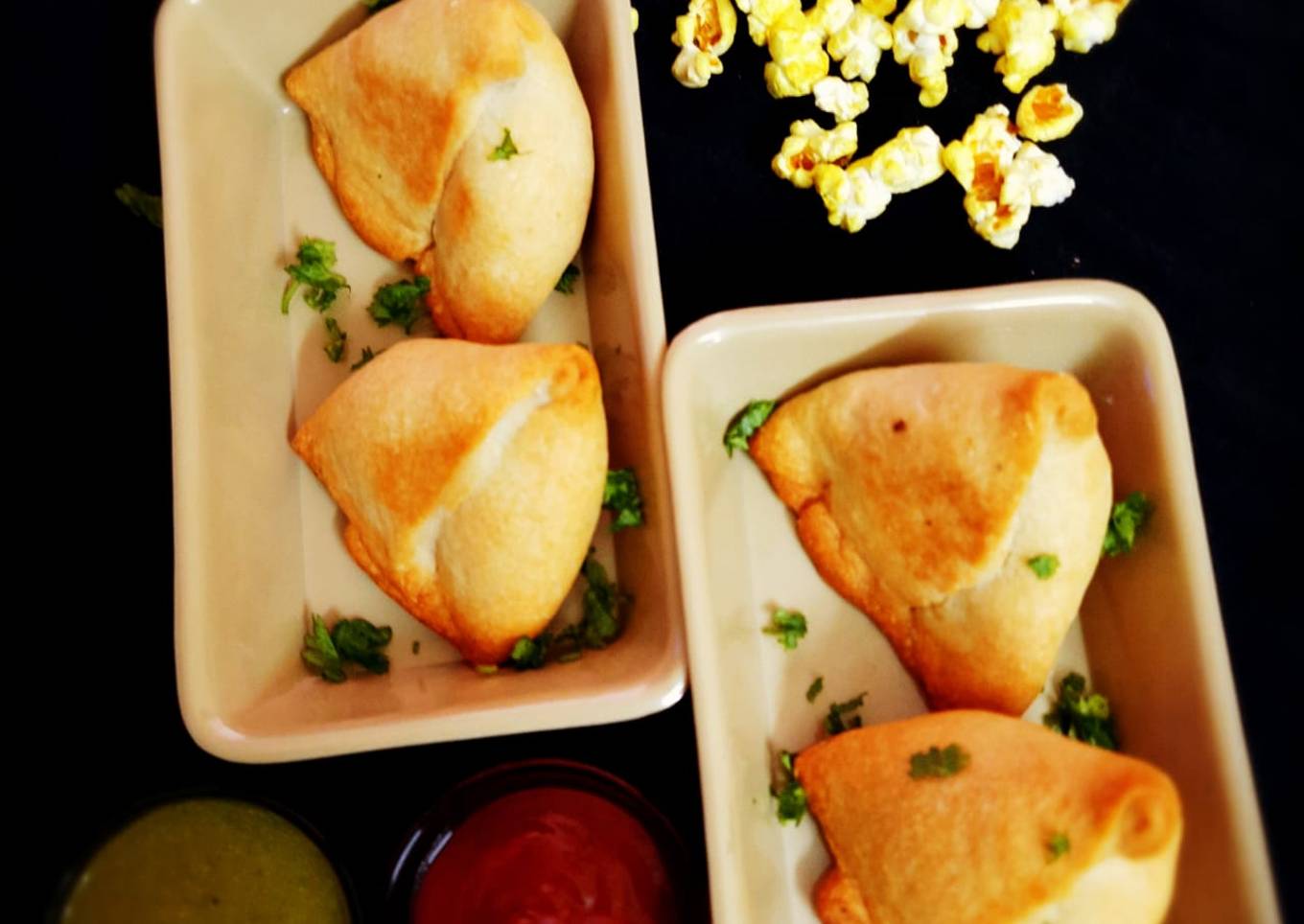 Simple And Easy Baked Samosa