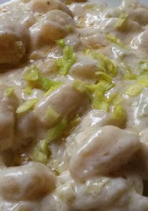 Tejszínes sajtos gnocchi recept fotója