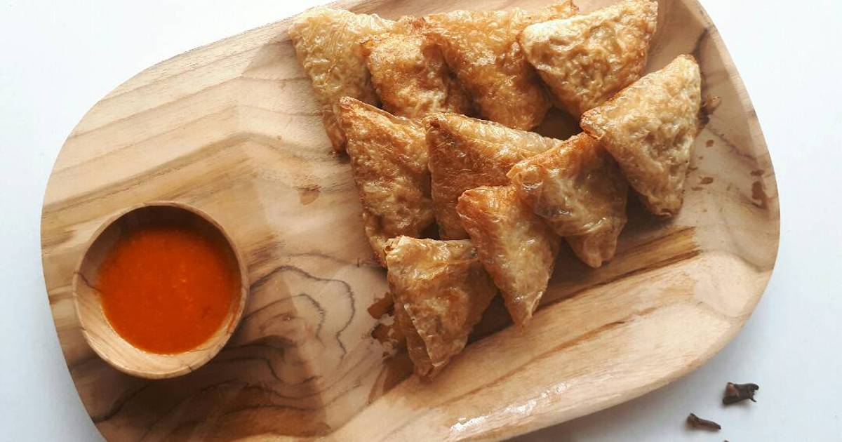 6 resep  samosa daging kari  enak dan sederhana Cookpad