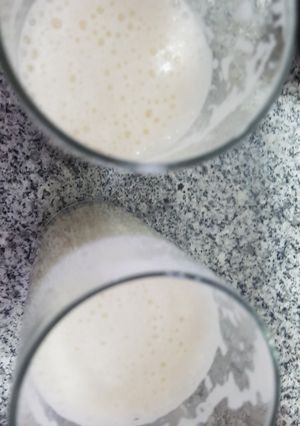 Una foto de Leche con plátano
