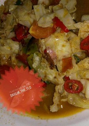Foto resep Tongseng sayur tanpa daging
