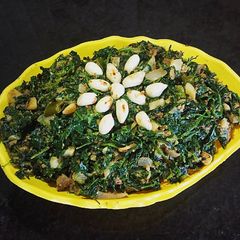 A picture of Methi ki Sabzi.