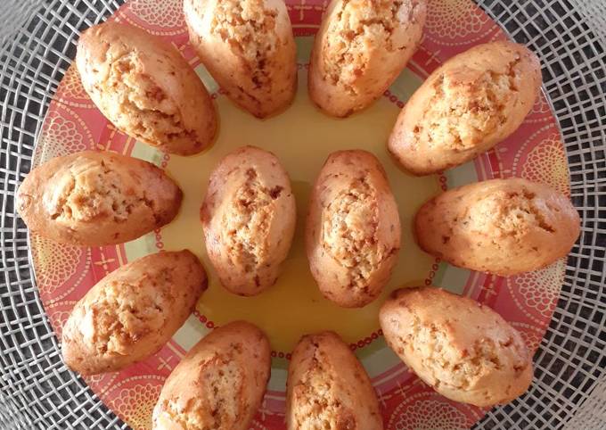 Madeleines au Pralin / Healthy