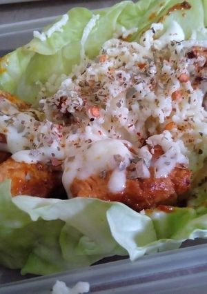 A picture of Steamed Cabbage Wraps.